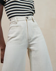 SOFT HANK PANT | bone | organic + earth dyed