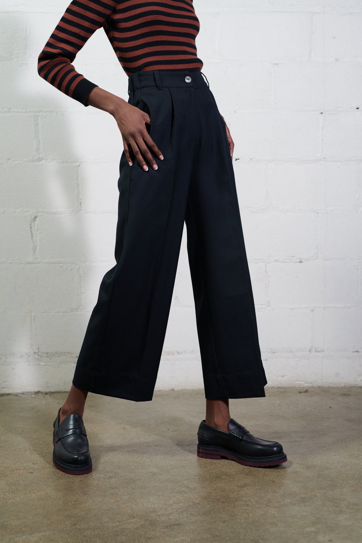 SLOANE TROUSER | noir