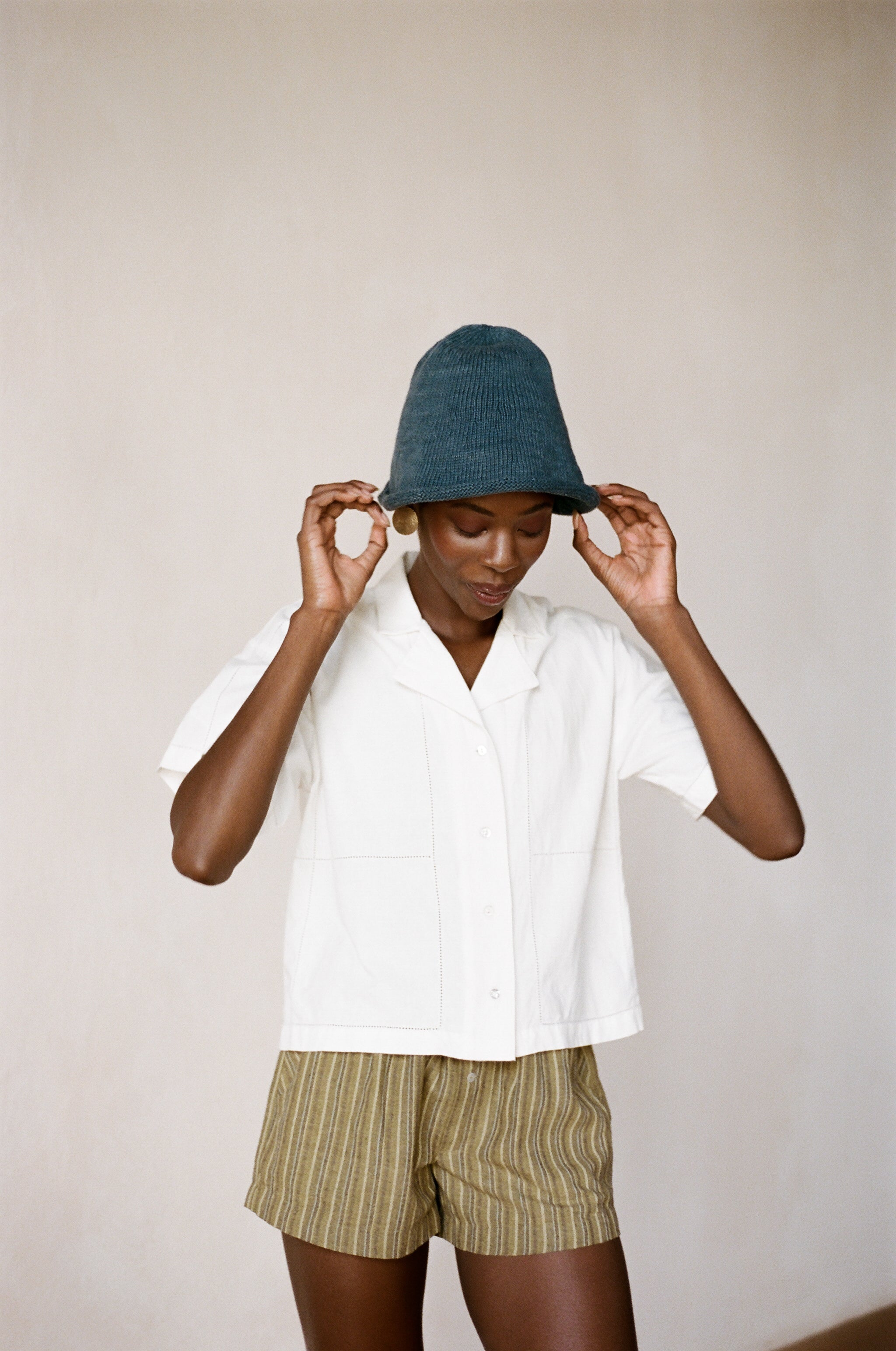 HILL HAT | indigo | organic + earth dyed – Maria Stanley